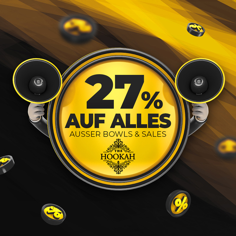 27% Rabatt auf ALLES (außer Sale & Bowls)