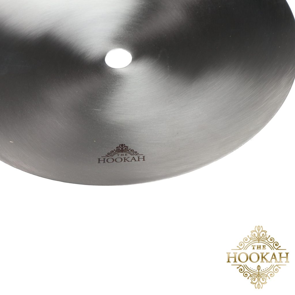 The Hookah Glaskohleteller Gold, 26cm – Aus Borosilikatglas, Hitzebeständig, Für Shisha