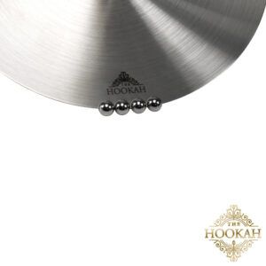 Vier V2A-Ventilkugeln für THE HOOKAH Modelle