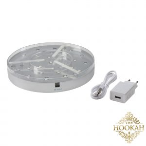 Woodoo Light UV-Untersetzer mit 20 cm Auflage