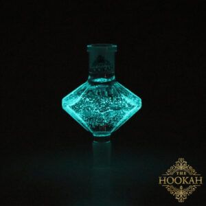 Glas-Molassefänger mit lichtspeichernden Partikeln