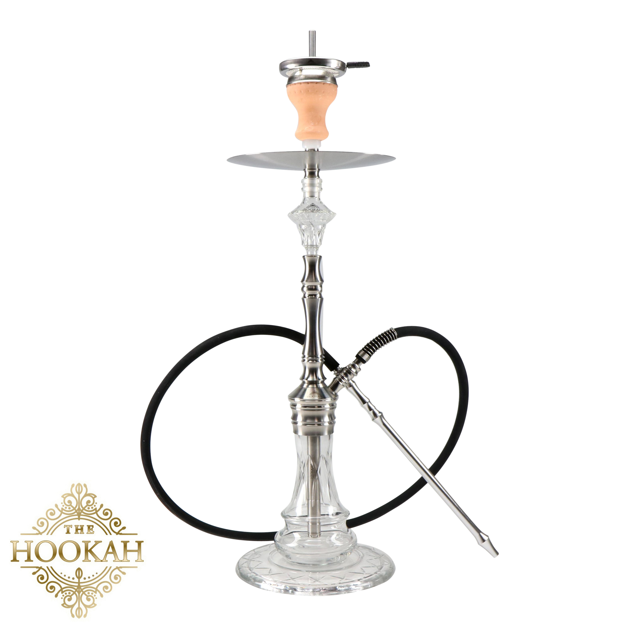 EXCALIBUR Handcut Shisha incl. 6-chamber blow-out system Base