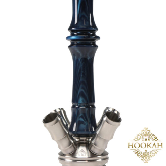 THE HOOKAH AVENTADORR EPOXIDHARZ Rauchsäule Blau