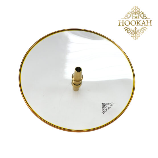 Glaskohleteller GOLD – THE HOOKAH