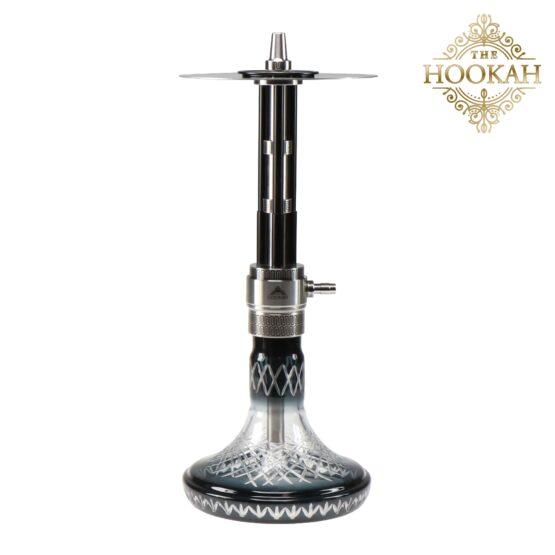 THE HOOKAH VENOM FullCutting Schwarz matt Steckpfeife