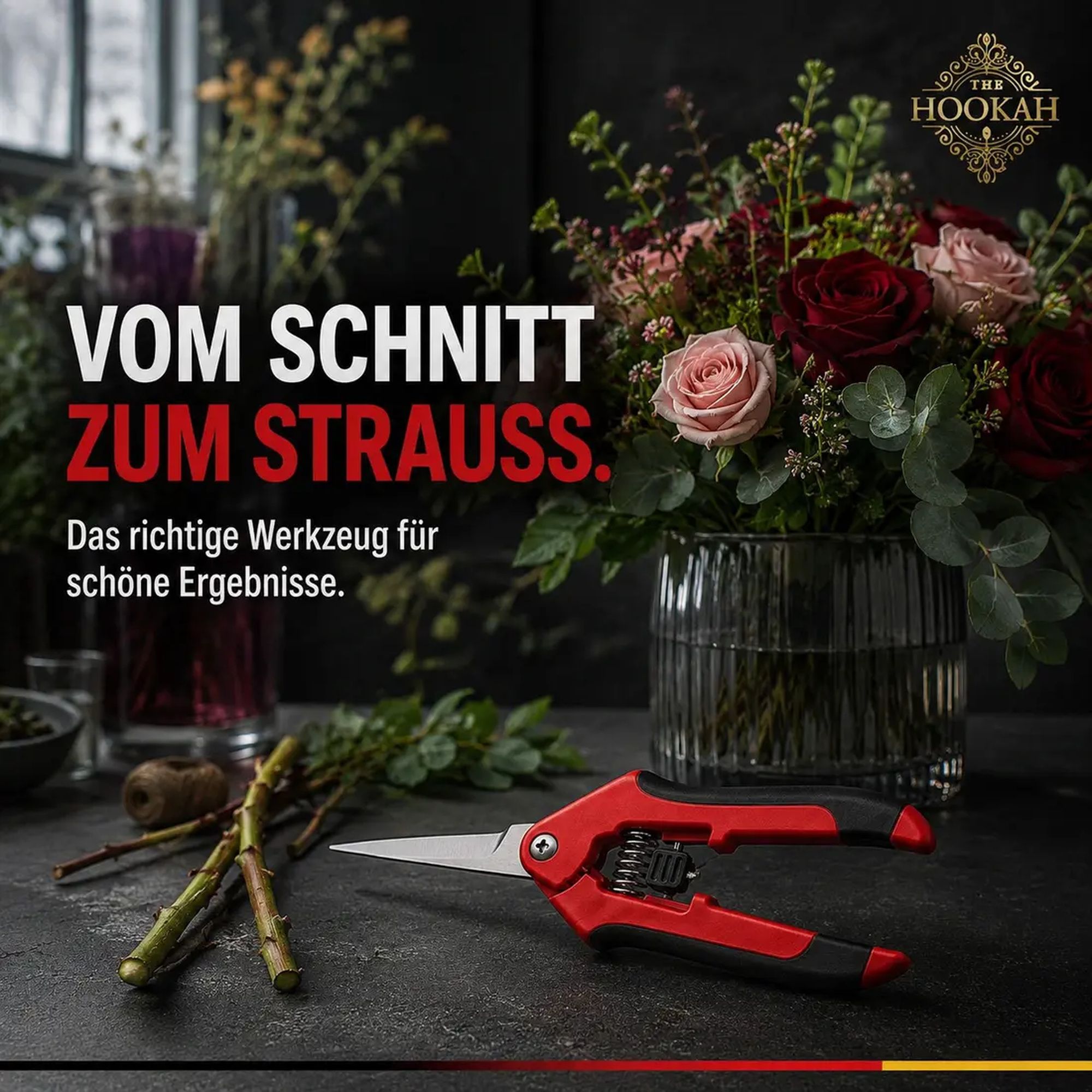 Schwertkrone Präzisionsschere 20 cm für Kräuter, Bonsai und Pflanzen – Bild 8