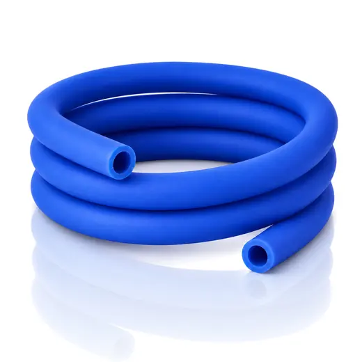 Shisha-Silikonschlauch Blau Matt – Produktansicht