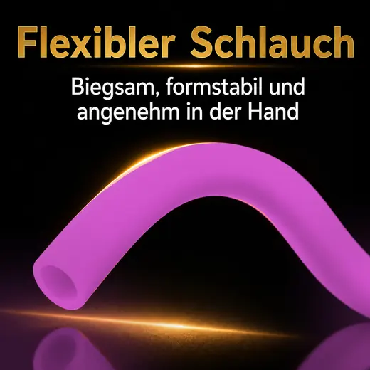 Silikonschlauch Violett Matt – flexible und knickfeste Ausführung