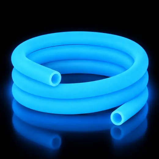Shisha-Silikonschlauch WOODOO Blau – Produktansicht