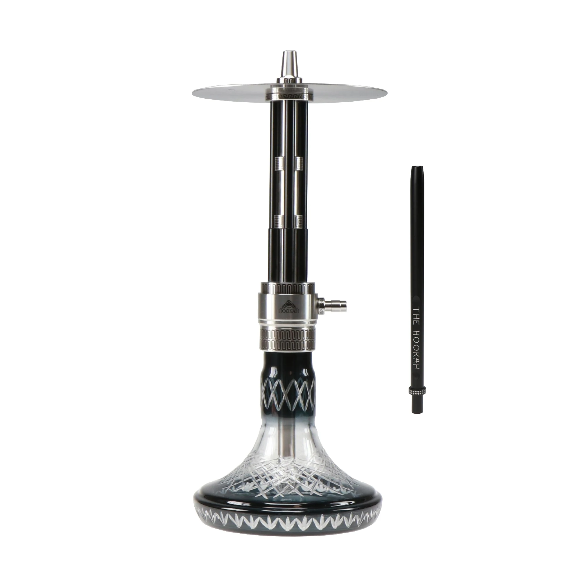 THE HOOKAH TERMINATOR Shisha aus V2A Edelstahl mit Slide-System und dreifach verstellbarem Blow-Off