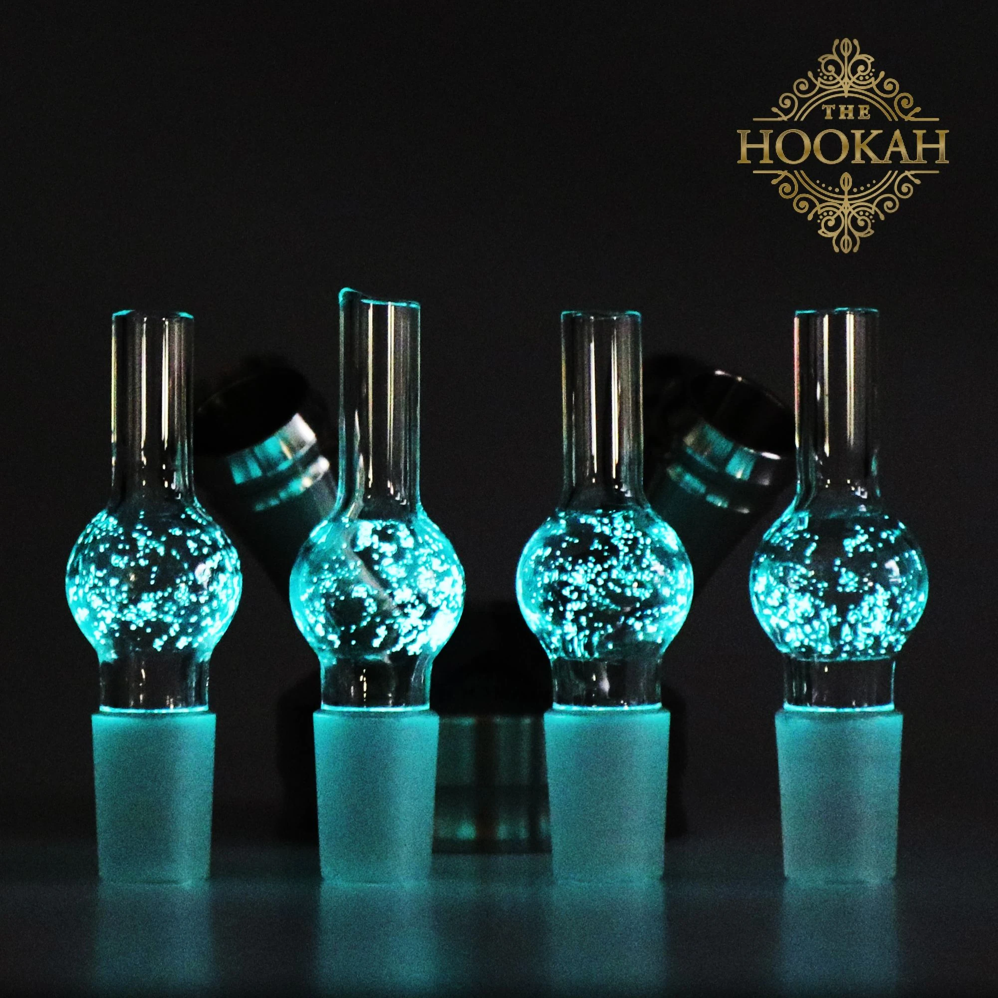 Vier Woodoo Eye Glasschliffadapter 18/8